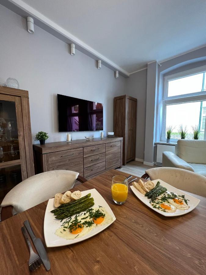 Apartament Olivia Business Suite Danzica Esterno foto